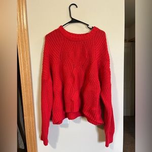Madewell chunky knit sweater